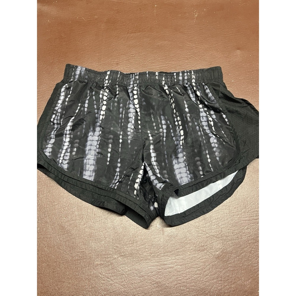 Athletic Works Girls Black Gray Activewear Running Shorts Size‎ L 12-14